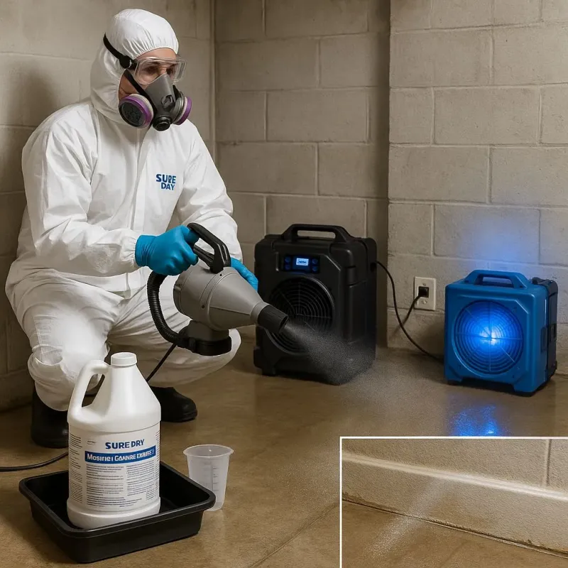 Sanitization and Odor Removal process in Waterford, WI