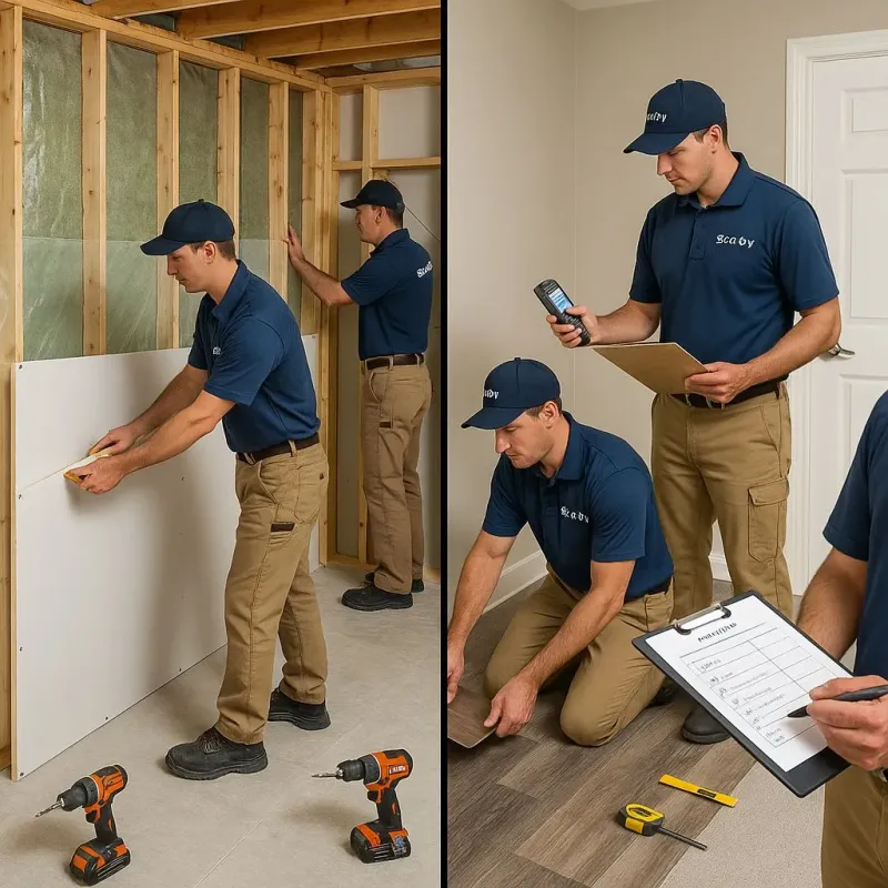Repairs and Reconstruction process in Waterford, WI